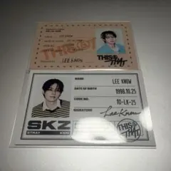 Stray Kids スキズ THIS&THAT IDカード セット リノ
