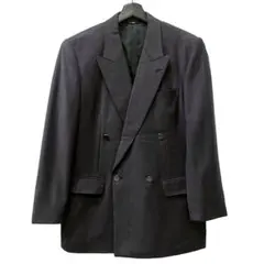 90s LANVIN ウールダブルブレストテーラードジャケット 名作 初期