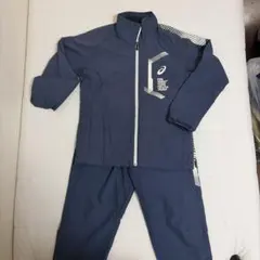 ASICS ジャージ上下セット ネイビー
