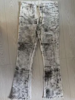 JPG ペイント加工 ダメージ デニムパンツ - メルカリ