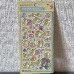 最安値‼️ポムポムプリン　ボンボンドロップ立体シール