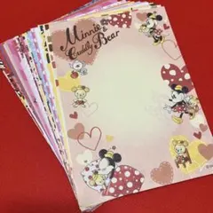 メモ帳 ディズニー ミニー バラメモ 30枚 おすそ分け