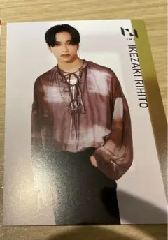 INI タワレコカフェ 池﨑理人 第2弾 ポストカード