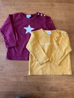 アニエスベー　トップス　Tシャツ　長袖