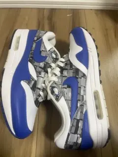 atmos × Nike Air Max 1 Blue We Love Nike