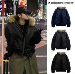 【DISCERNMENT】Orient Raccoon ma-1 Jumper