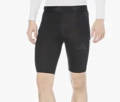 adidas AEROREADY テックフィット 3ストライプショートタイツ