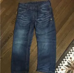 美品 H&M デニム 110 120 ジーパン ゴム調節可能