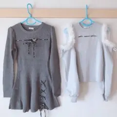 ハーフスリーブレースブラウス　ダズリン　dazzlin