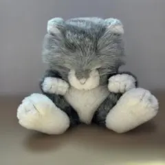 昭和レトロ ジョリーマンマ オリエンタルトーイ 眠り猫 ぬいぐるみ