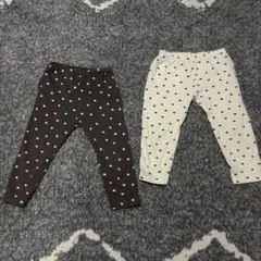 10分丈　ズボン　80 2点セット