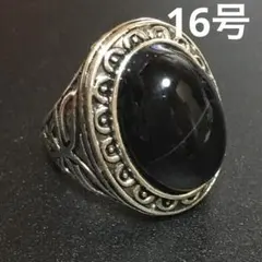 天然石 オニキス ヴィンテージ メキシカン ガレッジ シルバー メンズ リング