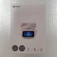 TAITO限定 液晶搭載TWSイヤホン ANC IPX4 Type-T ピンクのサムネイル