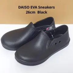 ★EVA　スニーカー　26cm　黒　ブラック