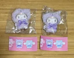 クロミ 2個 フィンガーパペット サンリオキャラクターズ マスコット 夢屋