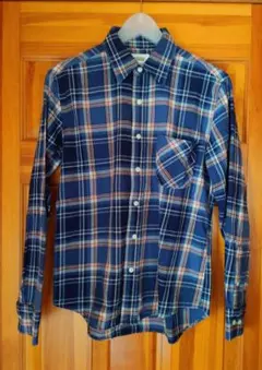 GRANGESTA /長袖シャツ /M /ネイビー系チェック