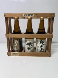 信州の地酒　ミニボトル　3点セット　横笛酒三昧のサムネイル