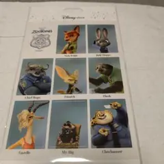 ズートピア 卒業アルバム風シール ディズニー シール