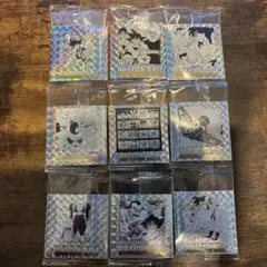 ドラゴンボール 40周年 記念ウエハースシール 9枚セット