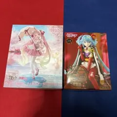 初音ミク　桜ミク　AMP+ 桜ドレス　ぬーどるストッパー　椿　フィギュア　セット