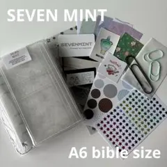 SEVEN MINT 3つ折りクリアバインダー（A6・6穴） - メルカリ