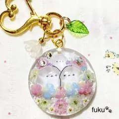 シマエナガキーホルダー✨レジン