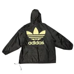 【希少】アディダス 90s ナイロン フーディージャケット oldadidas