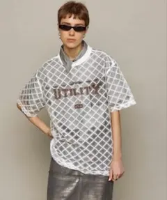 Maison Special レースロゴオーバーTシャツのサムネイル