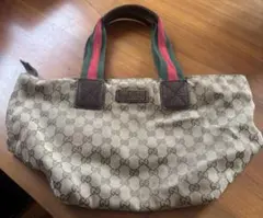 値下げ中！Gucci GGパターン トートバッグ