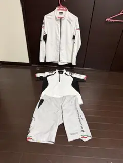 KAPPA 半袖ジャージセット M Lサイズ ホワイト/ブラック