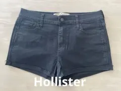 【Hollister】ハイライズ ショートパンツ ブラック W29 ホリスター