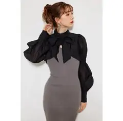 rienda リエンダ ボレロセットレイヤードニットワンピース ♡極美品♡