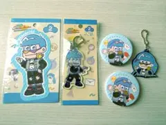 おそ松さん　カラ松　シール　アクリルキーホルダー　缶バッジ　ラバーストラップ