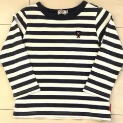 MIKIHOUSE DOUE.B ストライプ 長袖カットソー 100㎝