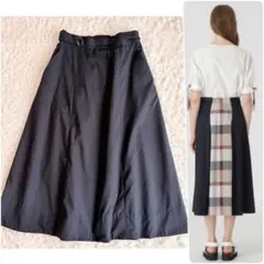 【極美品 24SS】ブルーレーベル クレストブリッジ バックコンシャススカートのサムネイル