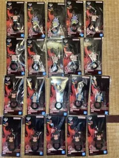 【未開封】ドラゴンボール　一番くじ　G賞　リングストラップ 4種20点セット