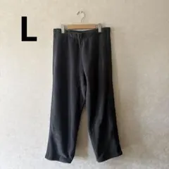 ユニクロ NEEDLES フリースワイドパンツ Lサイズ