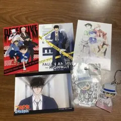 名探偵コナン 怪盗キッド B-SIDE LABEL ブロマイド4枚 キーホルダー