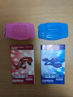 ポケットモンスター ルビー・サファイア 取扱説明書とカセットケース