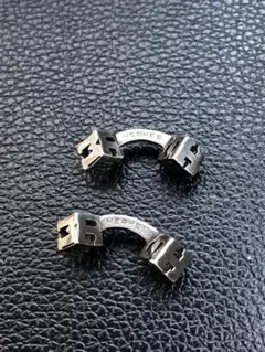 HERMES Silver Cube Cufflinks エルメス カフスのサムネイル