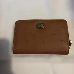 SNOOPY スヌーピー　財布 合皮　ブラウン 肉球　型押しのサムネイル