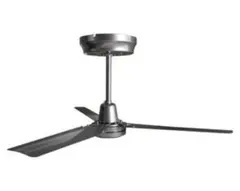 値下げしました未使用品　HERMOSA MONICA シーリングファン シルバー