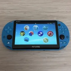 動作確認済⭐️PS Vita2000本体 ブルー青　PCH-2000