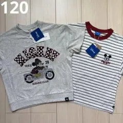 【ディズニー】キャラクター ミッキー Tシャツ 120