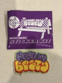 BE:FIRST シークレットモコモコ刺しゅうステッカー