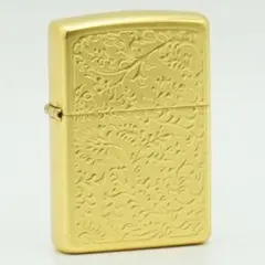 ジッポー Zippo オイルライター ゴールドインゴット 限定 アラベスク 