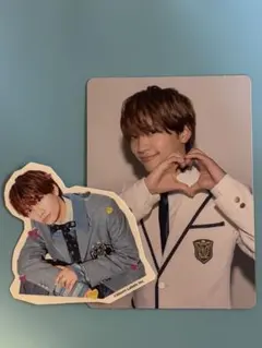 なにわ男子　HARD WORK　藤原丈一郎　トレカ　シール　セット