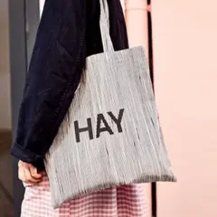 HAY トートバッグ ストライプ