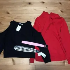 WEGOセット トップス ガチャベルト