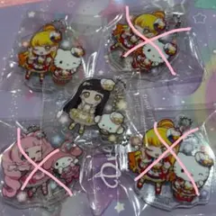 ひみつのアイプリ×サンリオ♡アクリルキーホルダー♡まとめ売り♡
